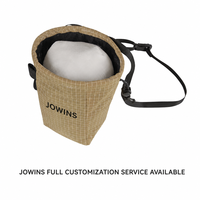 Sac à craie d'escalade personnalisé avec logo, léger, à cordon de serrage, grande capacité, ceinture ajustable, pochette à craie pour le bouldering