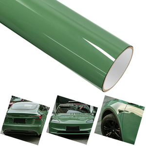 Autocollant de décalque de capot moteur auto-adhésif Ultra vert en PVC PET brillant <span class=keywords><strong>platine</strong></span> Film de couleur de changement de voiture en <span class=keywords><strong>vinyle</strong></span> de carrosserie - Product Image 1