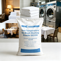 Poudre de lavage synthétique sans brosse à basse température Xiangtao SX3100 25kg, détergent de qualité industrielle, pureté 99% pour