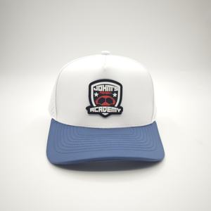 Sport Golf Adjustable Perforated Flat Brim Baseball <b>Cap</b> with Leopard/Dot Pattern Custom Colors & Logo Laser Cut Drilled Design - Product Image 2