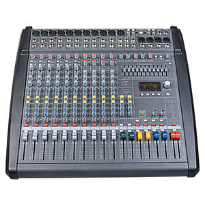 YAIKA DMX1400 Amplificateur professionnel 1000W *2 haute puissance 14 canaux DJ Karaoké Mixeur audio avec amplificateur 198 effets prédéfinis - Product Image 2