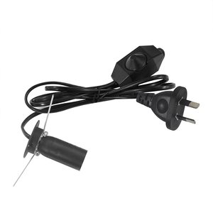 Úc cắm E14 ổ cắm thay đổi độ sáng chuyển đổi cáp Dimmer E14 bóng đèn chủ Muối đèn Cáp SAA dây điện - Product Image 1