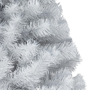 Sapins de Noël artificiels de qualité supérieure en PVC luxueux avec branches moelleuses et support métallique robuste pour la décoration de la maison et des fêtes - Product Image 6