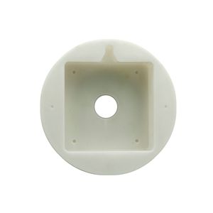 Rodada relógio branco movimento caixa relógio DIY poeira prova capa - Product Image 1