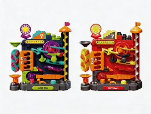 Becho Toys Gioco di Labirinto con Biglie in Plastica, Sfida Rompicapo, Giocattolo d'Avventura Transfrontaliero, Gioco di Logica per l'Allenamento del Pensiero, Divertimento con Biglie su Pista - Product Image 1