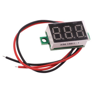0.28 Inch 0.36 Dc 0-100V 2 Lijn 3 Draad <span class=keywords><strong>Mini</strong></span> Gauge Voltage Meter <span class=keywords><strong>Voltmeter</strong></span> Hoofd Led Display digitale Panel Meter Detector Gereedschappen - Product Image 6