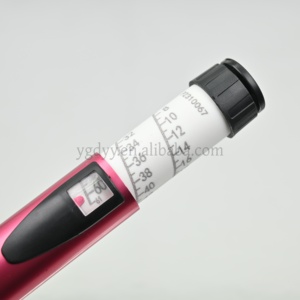 Reusable Metal Injection <b>Pen</b> V2 for Skin Care Eco Friendly 3ml Short Stopper Cylinder Metal Lid 60 Units Dose Injector - Product Image 4