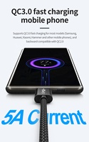 Câble USB-C de haute qualité 240W 2M 3M à charge rapide 50V 5A USBC avec puce E-mark pour batterie externe IQOO 5A 6A – Câble de charge USB d'usine