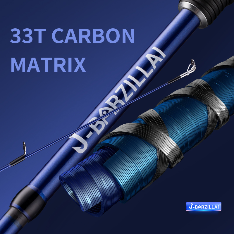 Canna Da Pesca In Fibra Di Carbonio 4 Sezioni: Pieghevole Per Viaggi, Lunghezza 2.1m, Azione ML, Per Spigola E Acqua Dolce