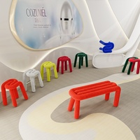 Boldchair Tabouret de dressing moderne et chaise de salle à manger nordique Design Light Luxury Color Metal Frame Meubles de maison réglables