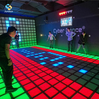 Sol de jeu interactif à LED 30x30cm avec projection active pour systèmes de jeu en aéroports et jardins