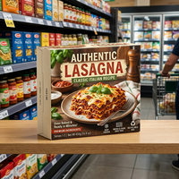Boîte d'emballage personnalisée pour aliments surgelés, pliables en carton jetable avec gaufrage, matériaux recyclés, logo pour sushis et chips