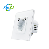 Prise intelligente WiFi/Zigbee de type XZJ 86, norme européenne, USB+Type-C, charge rapide Gooee, mesure de la puissance PD, prise murale électrique A+C