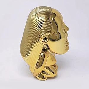 <span class=keywords><strong>Indiana</strong></span> <span class=keywords><strong>Jones</strong></span> ornamen dekorasi patung ikon kesuburan emas, cocok untuk dalam ruangan ruang tamu kamar tidur kantor - Product Image 6