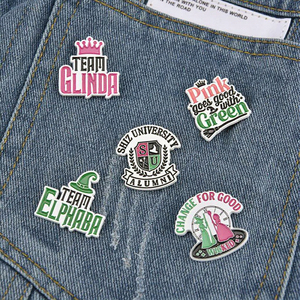 Grosir 3D logam jahat Enamel kerah Pin Potter Souvenir bros dalam stok paduan bahan utama dengan teknologi Plating - Product Image 3