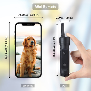 <b>Remote</b> <b>Controlled</b> Dog Trainer With Sound <b>Vibration</b> Electric Shock Bark Prevention Collar For Pet Training One To One - Product Image 3