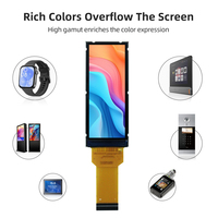 Écran LCD TFT GoldenMorning 2,86 pouces MIPI à barre rayée ST7701S 376*960 RGB avec connecteur enfichable 30 broches