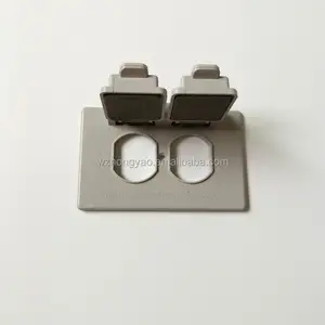 South American สีเทากันน้ำ2ผนังและซ็อกเก็ตแผ่น Face - Product Image 4