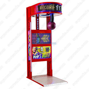 Máquina de juego Arcade de atracción para niños, máquina bóxer de pantalla LED para Parque de Atracciones callejero que funciona con monedas, máquina de boxeo de plástico - Product Image 1
