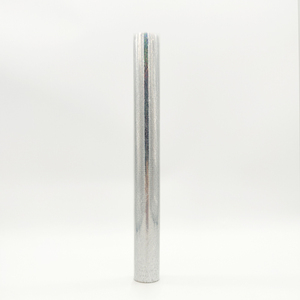 Lámina de PET Holográfica Plateada para Transferencia por Estampación en Caliente, Lámina Láser Opaca de 14 micras para Bronceado en Tela y Cuero - Product Image 2