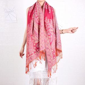HANO <span class=keywords><strong>2023</strong></span> mujeres Paisley <span class=keywords><strong>Egipto</strong></span> Pashmina bufanda al por mayor - Product Image 5