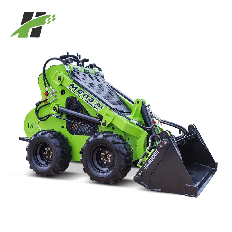 CE 23hp มินิรถแทรกเตอร์ด้านหน้า End Loader และรถแบ็คโฮจากประเทศจีน