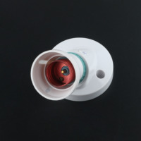 Support de lampe en plastique E27 B22, douille pour ampoule murale ou plafond, accessoires d'éclairage domestique 250V