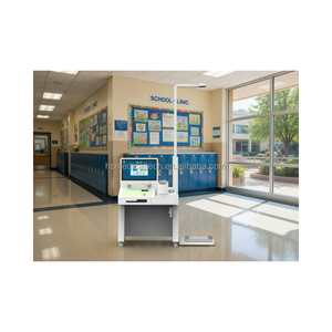 Huasheng Medical Health Kiosk ATM สำหรับคลินิกรองรับ HS-V350การผลิตพลังงานแสงอาทิตย์ - Product Image 5