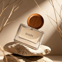 Flacon de parfum en verre personnalisé avec logo, 30 ml, 50 ml, 100 ml, impression sérigraphique, emballage, flacon de parfum, flacon de Cologne à vendre
