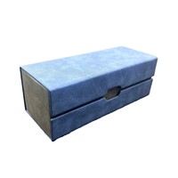Étui à lunettes rectangulaire double couche de qualité supérieure, grande capacité, boîte de rangement multifonctionnelle anti-compression pour le voyage