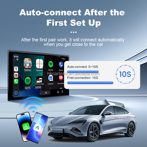<b>Wireless</b> Carplay <b>Adapter</b> Usb A Dongle Spotify Music Car Play Android Auto Waze Sans Fil Portable Carlinkit Mini Ultra4 Aibox - Product Image 2