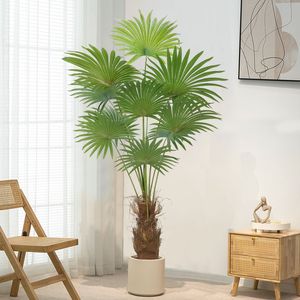 Palmera Tropical Artificial Grande en Maceta, Planta Artificial de Interior, Arreglo de Palmera Areca, Árbol Falso, Bonsái Decorativo - Product Image 4