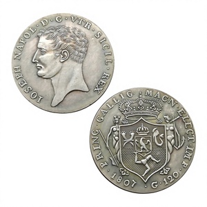 Moneta Commemorativa 1807 Giuseppe Bua Napoleone <span class=keywords><strong>AR</strong></span> 120 Grana, Stile Antico, Regali, Decorazione Casa - Product Image 2