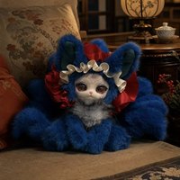 Nouvelle figurine en peluche FuYou Mini renard à neuf queues 2026, boîte mystère, jouet pour enfants, poupée en peluche, figurines de dessins animés, jouets porte-bonheur