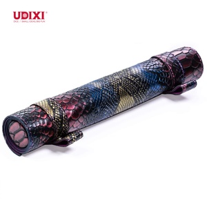 Cho PU da nhiều màu rồng quy mô xúc xắc Mat & biểu tượng tùy chỉnh xúc xắc Túi thiết lập cho RPG ngục tối và con rồng 31x25.5cm - Product Image 1