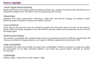 ระบบล็อคติดตามด้วย AI ของ POSK สำหรับ<span class=keywords><strong>โดร</strong></span><span class=keywords><strong>น</strong></span> Al Vision Cube Racing FPV ชุดโมดูล<span class=keywords><strong>น</strong></span>ำทางล็อคเป้าหมาย ขนาด 15 <span class=keywords><strong>น</strong></span>ิ้ว 10 <span class=keywords><strong>น</strong></span>ิ้ว <span class=keywords><strong>โดร</strong></span><span class=keywords><strong>น</strong></span> FPV - Product Image 6