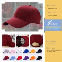 Casquette de baseball unisexe en coton brodée avec logo personnalisé - Promotionnelle pour événements extérieurs et voyages, vente en gros, lettrage personnalisé, chapeaux pour adultes