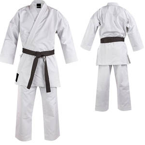 Uniforme de Karate Unisex de Primera Calidad, Ligero, con Logotipo Personalizado, Uniforme de Artes Marciales de Poliéster/Algodón, Secado Rápido y Transpirable - Product Image 1