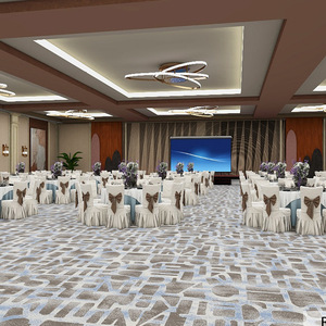 Alfombra Sundo Fabricada en China, Lana y Nailon 80/20%, Antideslizante, Resistente al Agua, para Uso Comercial en Oficinas y Hoteles - Product Image 5