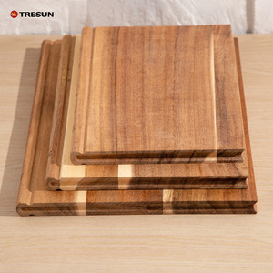 ชุดเขียงไม้กระถินทรงหนังสือพร้อมขาตั้ง 3 ชิ้น สำหรับตกแต่งห้องครัว - Product Image 5