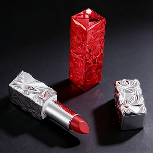 Hot Sale Cool Luxury Gradient Magnetic Lipstick Tube Polygonal Lipstick Tube with Lid - Product Image 1