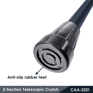 Bastón de aleación de aluminio con mango de madera ligero y ajustable para personas mayores - Product Image 6