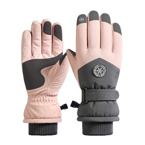 Gants de ski doublés de polaire, compatibles écran tactile, hiver, unisexe, pour sports de plein air - Product Image 5