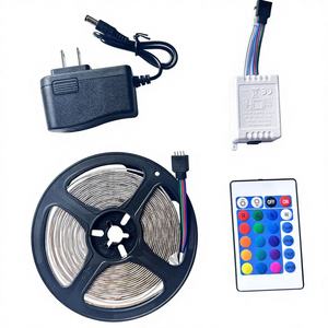Tira de Luces LED DC5V/12V Flexible con Control Remoto, 16 Colores, 5M SMD 2835 RGB, Impermeable, Kits de Tiras Inteligentes para Decoración - Product Image 4