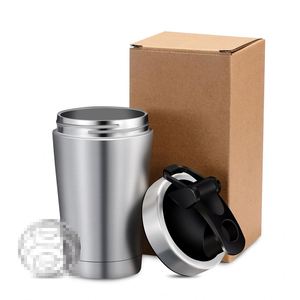 Stainless Steel Insulated Protein <b>Shaker</b> <b>Bottle</b>, Double Wall Vacuum Gym <b>Shaker</b> Cup with Lid, Custom Logo Reusable <b>Bottle</b> - Product Image 2