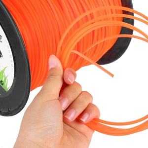 Dây cắt cỏ nylon mới 100%, 2.4mm, 50m, đầu cắt vuông sắc bén, dùng cho máy cắt cỏ Stihl, cuộn trên suốt chỉ. - Product Image 5
