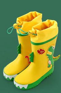 Scarpe da pioggia per bambini modellazione antiscivolo impermeabile protezione ambientale scarpe da acqua per la scuola primaria stivali da pioggia per l'<span class=keywords><strong>asilo</strong></span> - Product Image 5