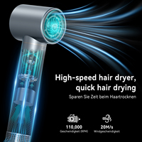 Styler capillaire 5 en 1, sèche-cheveux ionique haute vitesse, brosse à air chaud rotative automatique professionnelle, peigne multi-styles en une seule étape