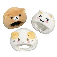 Ensemble de vêtements pour poupée Rilakkuma Fantasy Series Plush Hood 10cm – Adorable tenue d'ours autoironique pour jeunes