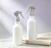 Bouteille pulvérisateur à gâchette ronde transparente personnalisée de 200 ml en plastique PET pour l'emballage de lotion et de shampoing pour les soins de la peau